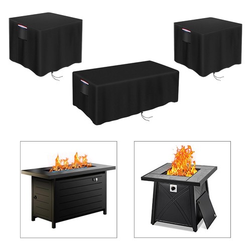 Fire pit cover waterproof - cover,