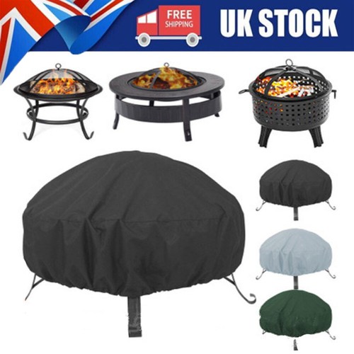 Patio round fire pit cover - patio,