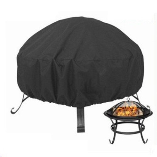 Outdoor round fire - fire, cover