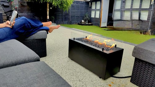 Propane gas fire pit - propane, heater