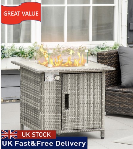 Fire pit table - table, gas