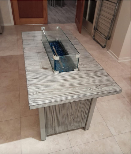 Gas fire pit - fire,