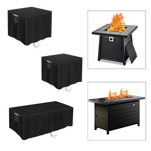 Fire pit cover - fire, wear