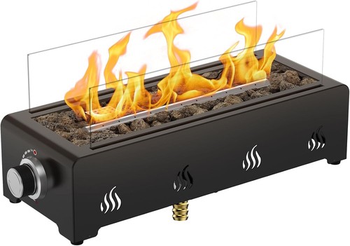 Inch tabletop gas fire pit - 18,