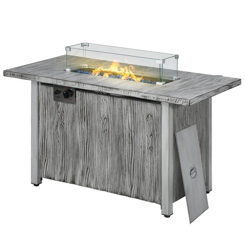 Gas fire pit table - gas,