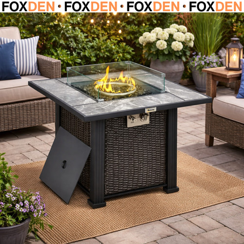 Electric gas fire pit - 14.5,